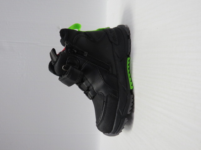 Botki Dziecięce H287 BLACK/GREEN 21-26 1