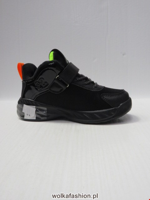 Buty Sportowe Dziecięce P690 BLACK/GREY 32-37 1