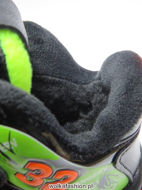 Buty Sportowe Dziecięce P690 BLACK/GREY 32-37 3