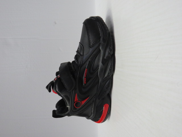 Buty Sportowe Dziecięce P691 BLACK/RED 32-37