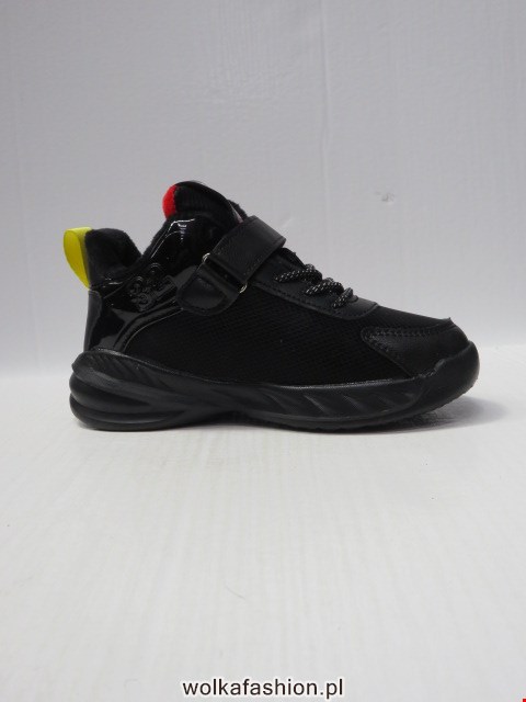 Buty Sportowe Dziecięce P690 BLACK/RED 32-37 1