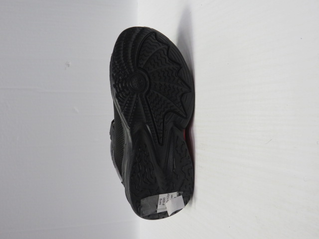 Buty Sportowe Dziecięce P690 BLACK/RED 32-37 2
