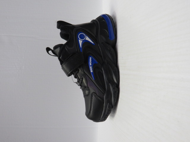 Buty Sportowe Dziecięce P691 BLACK/GREY 32-37