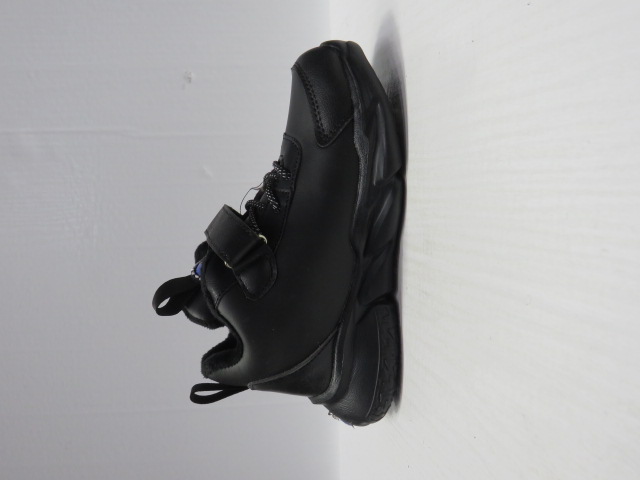 Buty Sportowe Dziecięce P691 BLACK/GREY 32-37 1