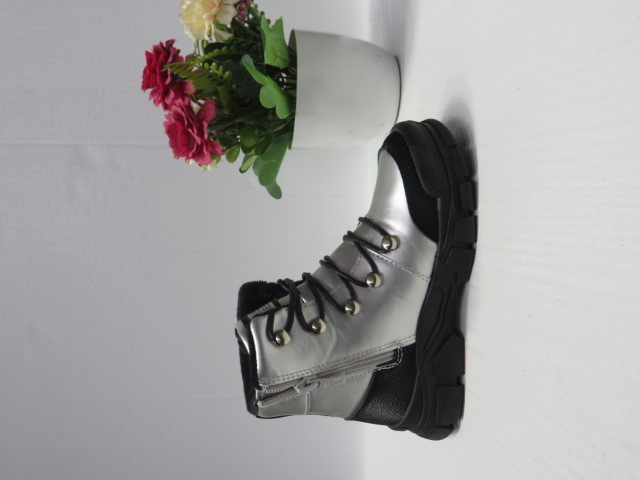 Botki Dziecięce H299 BLACK/SILVER 26-31 1