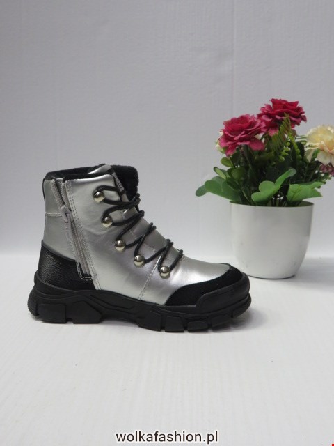 Botki Dziecięce H299 BLACK/SILVER 26-31 1