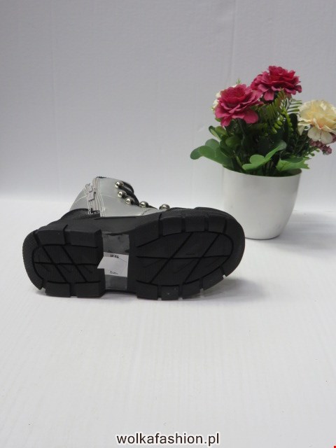 Botki Dziecięce H299 BLACK/SILVER 26-31 2