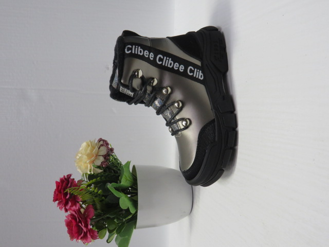 Botki Dziecięce H299 BLACK/GUN 26-31