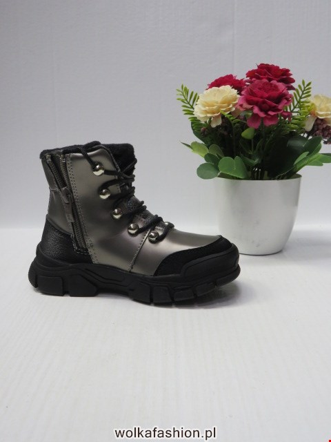 Botki Dziecięce H299 BLACK/GUN 26-31 1
