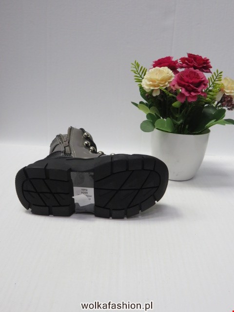 Botki Dziecięce H299 BLACK/GUN 26-31 2