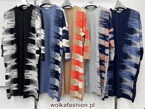  Sweter Sukienki damskie 7005 Mix kolor Standard (Towar Tureckie)