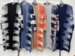  Sweter Sukienki damskie 7005 Mix kolor Standard (Towar Tureckie)