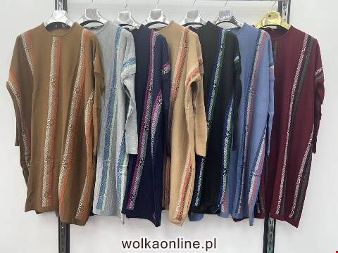  Sweter Sukienki damskie 7007 Mix kolor Standard (Towar Tureckie)