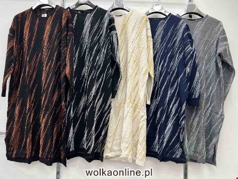  Sweter Sukienki damskie 7010 Mix kolor Standard (Towar Tureckie)