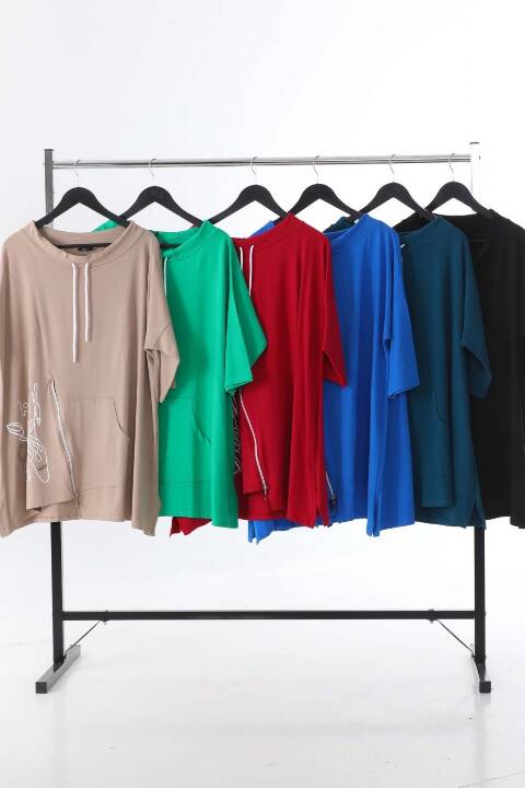 Tunika damskie 7033 Mix kolor Standard