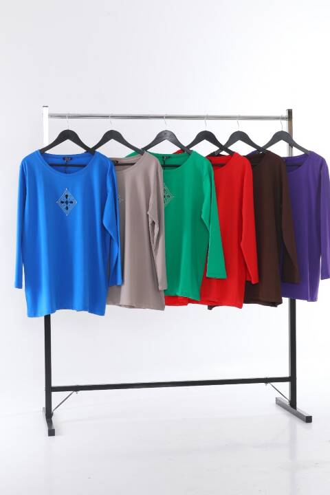 Tunika damskie 7034 Mix kolor Standard 1