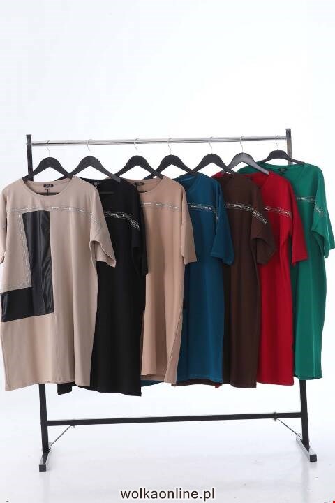 Sukienka damskie 7037 Mix kolor Standard (Towar Tureckie)