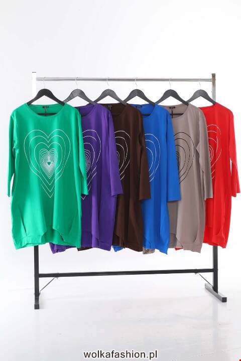 Sukienka damskie 7043 Mix kolor Standard (Towar Tureckie) 1