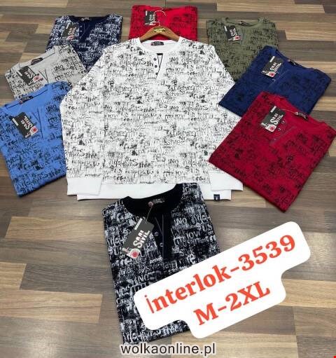 Bluza  męskie 3539 1 kolor M-2XL (Towar Tureckie)