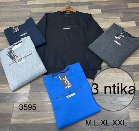 Bluza  męskie 3595 1 kolor M-2XL (Towar Tureckie) 1