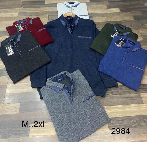 Bluza  męskie 2984 1 kolor M-2XL (Towar Tureckie)