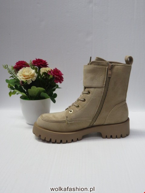 Botki Damskie 68204 BEIGE 36-41 1