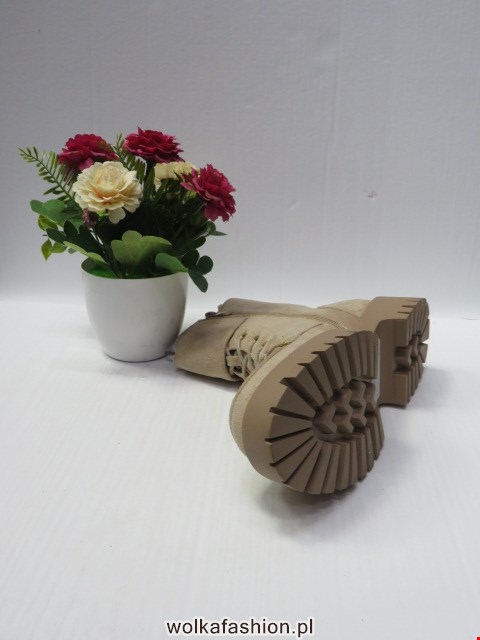 Botki Damskie 68204 BEIGE 36-41 2