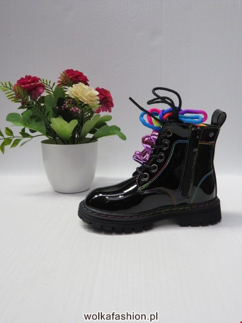 Botki Dziecięce 8905B BLACK 25-30 1