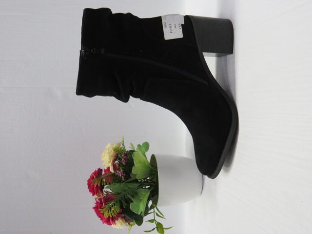 Botki Damskie F6303 BLACK 36-41 1