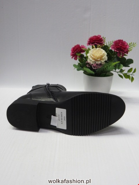 Botki Damskie K22021 BLACK 36-41 2