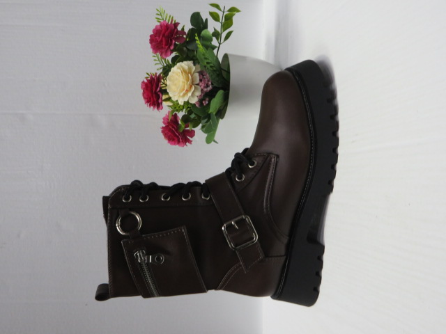 Botki Damskie TH528-1 BROWN 36-41