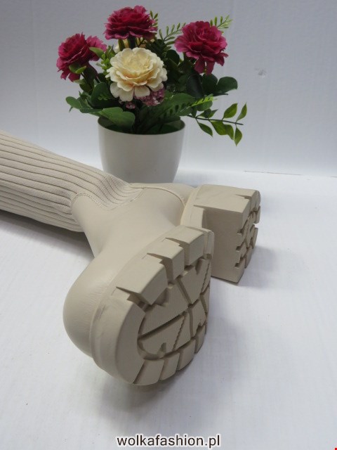 Kozaki Damskie T2267-3 BEIGE 36-41 2