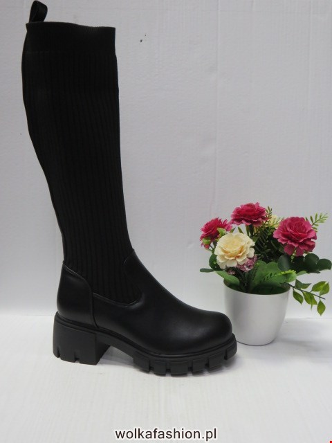 Kozaki Damskie T2267-1 BLACK 36-41