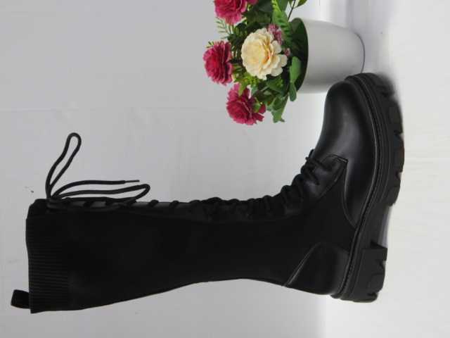 Kozaki Damskie H0233 BLACK 36-41