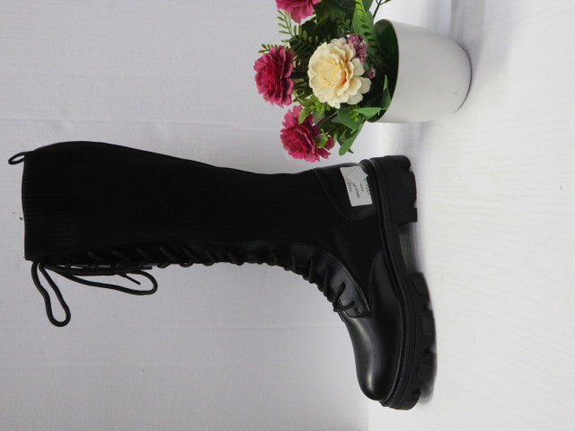 Kozaki Damskie H0233 BLACK 36-41 1