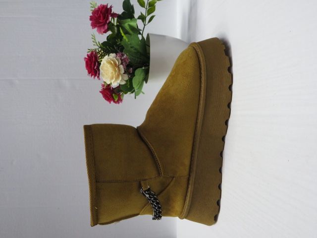 Botki Damskie XQZ-23310 CAMEL 36-41 1