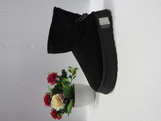 Botki Damskie XQZ-23310 BLACK 36-41