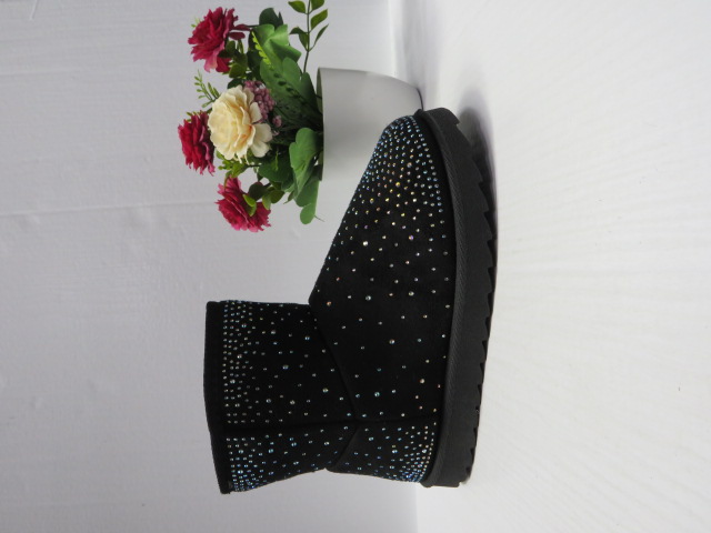 Botki Damskie XQZ-23313 BLACK 36-41