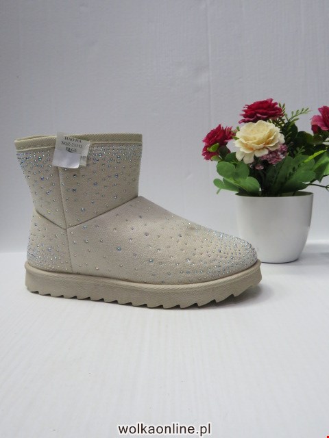 Botki Damskie XQZ-23313 BEIGE 36-41