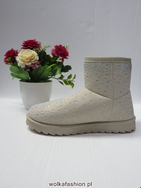 Botki Damskie XQZ-23313 BEIGE 36-41 1