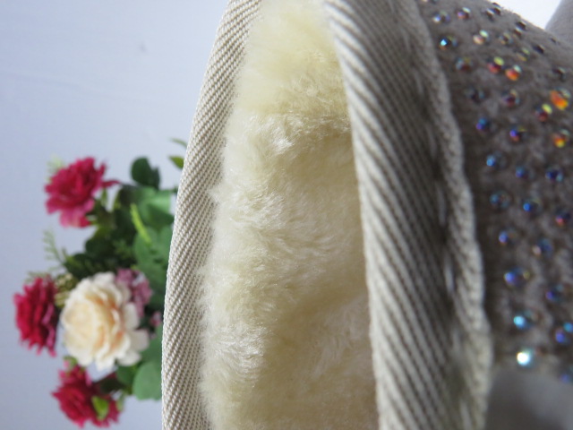 Botki Damskie XQZ-23313 BEIGE 36-41 3