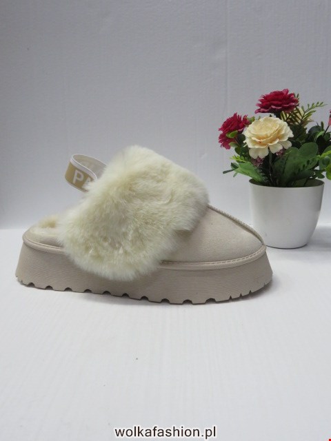Klapki Damskie XQZ-23312 BEIGE 36-41