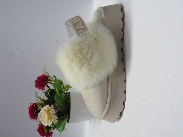 Klapki Damskie XQZ-23312 BEIGE 36-41 1