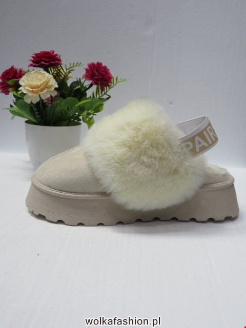 Klapki Damskie XQZ-23312 BEIGE 36-41 1
