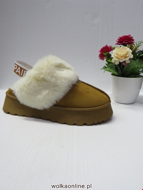 Klapki Damskie XQZ-23312 CAMEL 36-41