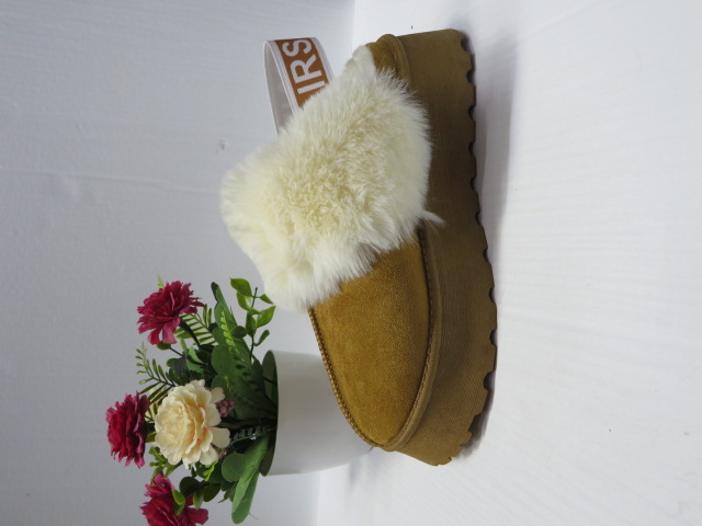 Klapki Damskie XQZ-23312 CAMEL 36-41 1