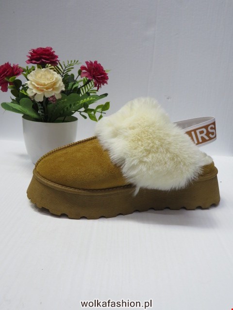 Klapki Damskie XQZ-23312 CAMEL 36-41 1