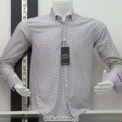 Koszule męskie na długi rękaw 7438 1 kolor M-3XL (Towar Tureckie)