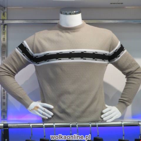  Sweter męskie 7493 Mix kolor M-2XL (Towar Tureckie)