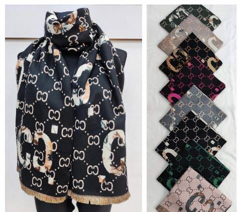 Szaliki damskie 7510 Mix kolor Standard 1